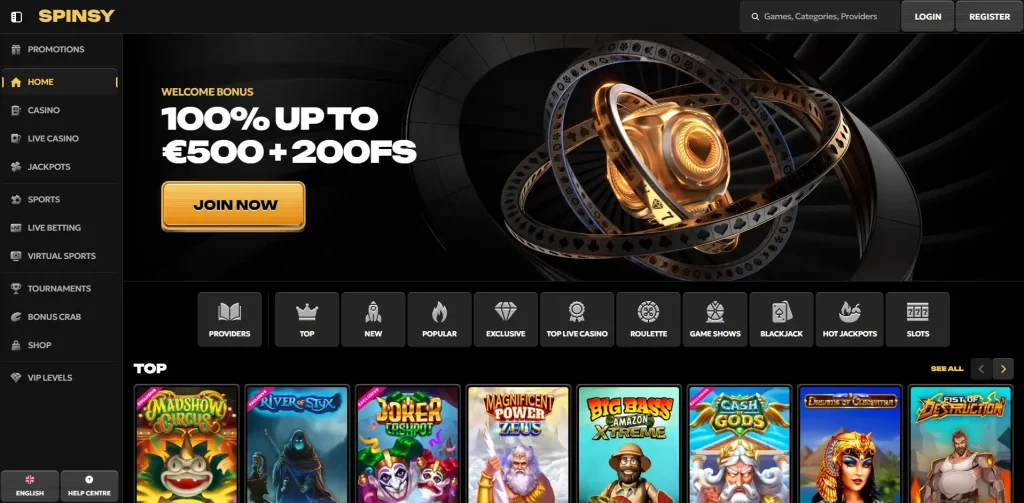 Deep Dive Spinsy Casino Review Australia